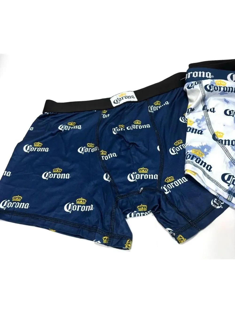 Corona Beer Men's Boxer Briefs 3Pc Set Size X-Large Blue White New Underwear NEW